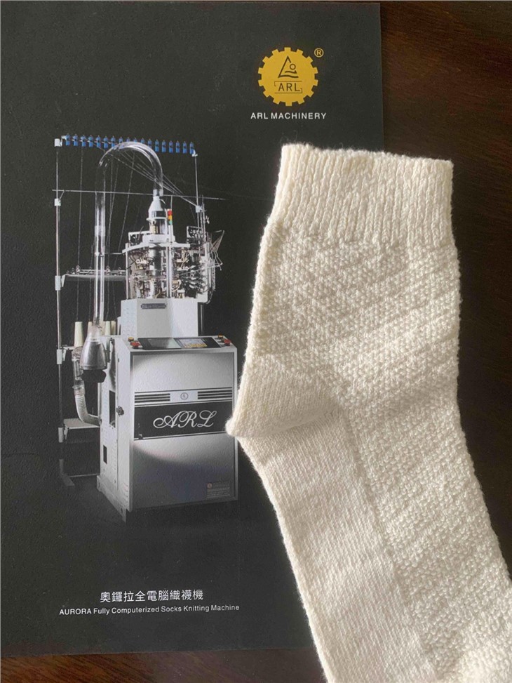 Fully Computerized Double Cylinder Automatic Toe Closing Socks Knitting Machine